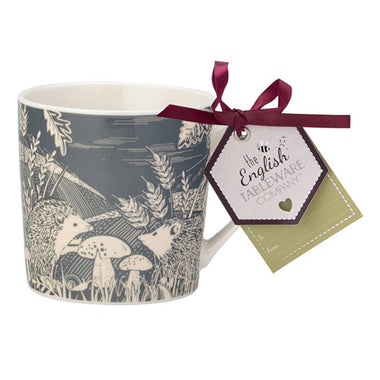 The English Tableware Company Artisan Hedgehog Mug - Grey